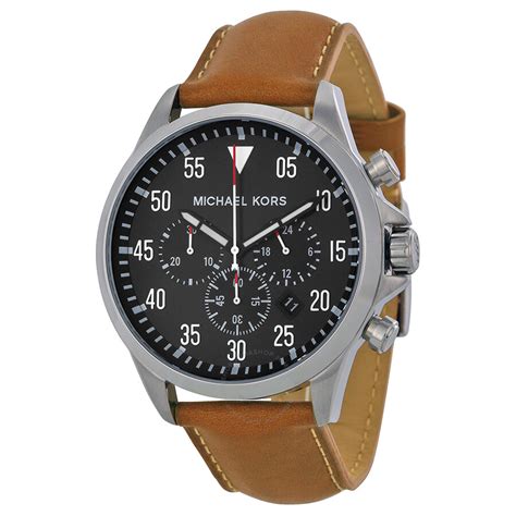 michael michael kors men's gage chronograph watch|Michael Kors iced out watch.